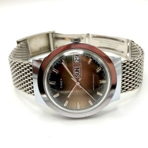 Vintage 1970s Timex Mechanical Watch